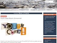 Tablet Screenshot of cofchrist-cbmc.org